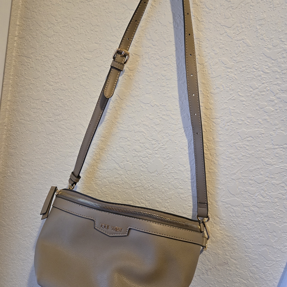 Nine West Beige Crossbody Bag